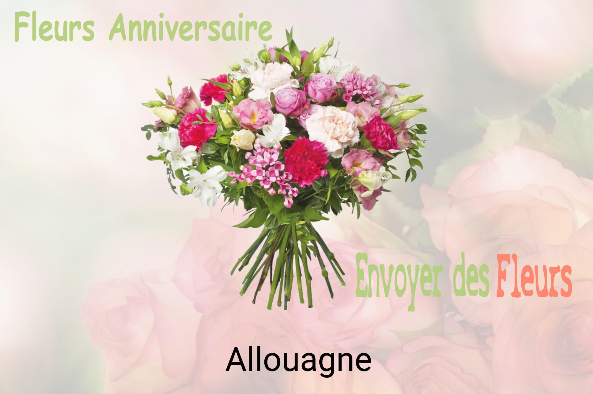 Bouquet de fleurs d’anniversaire livré à Allouagne